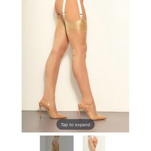 NWT CERVIN STOCKINGS - SUNRISE